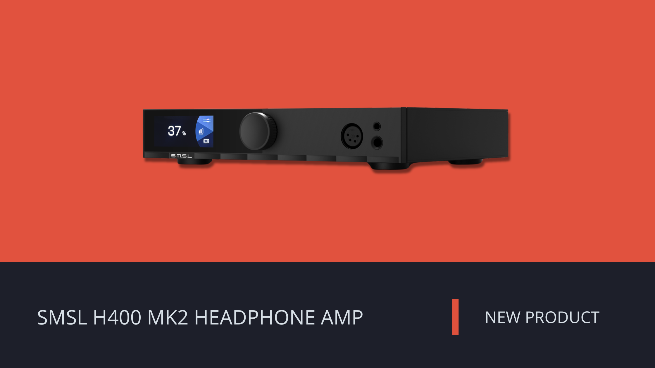 NEW: SMSL H400 MK2 Headphone Amplifier