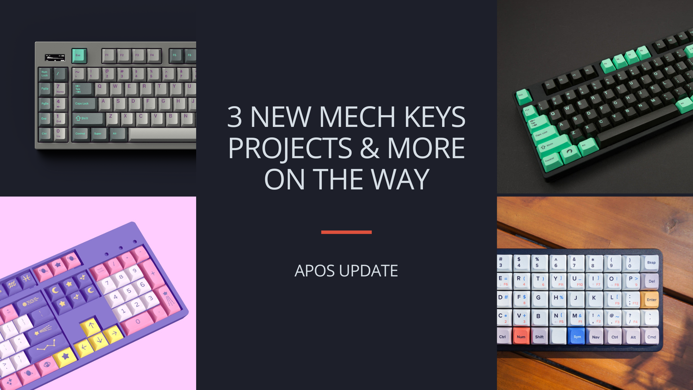 3 New Mech Keys Projects & More on the Way