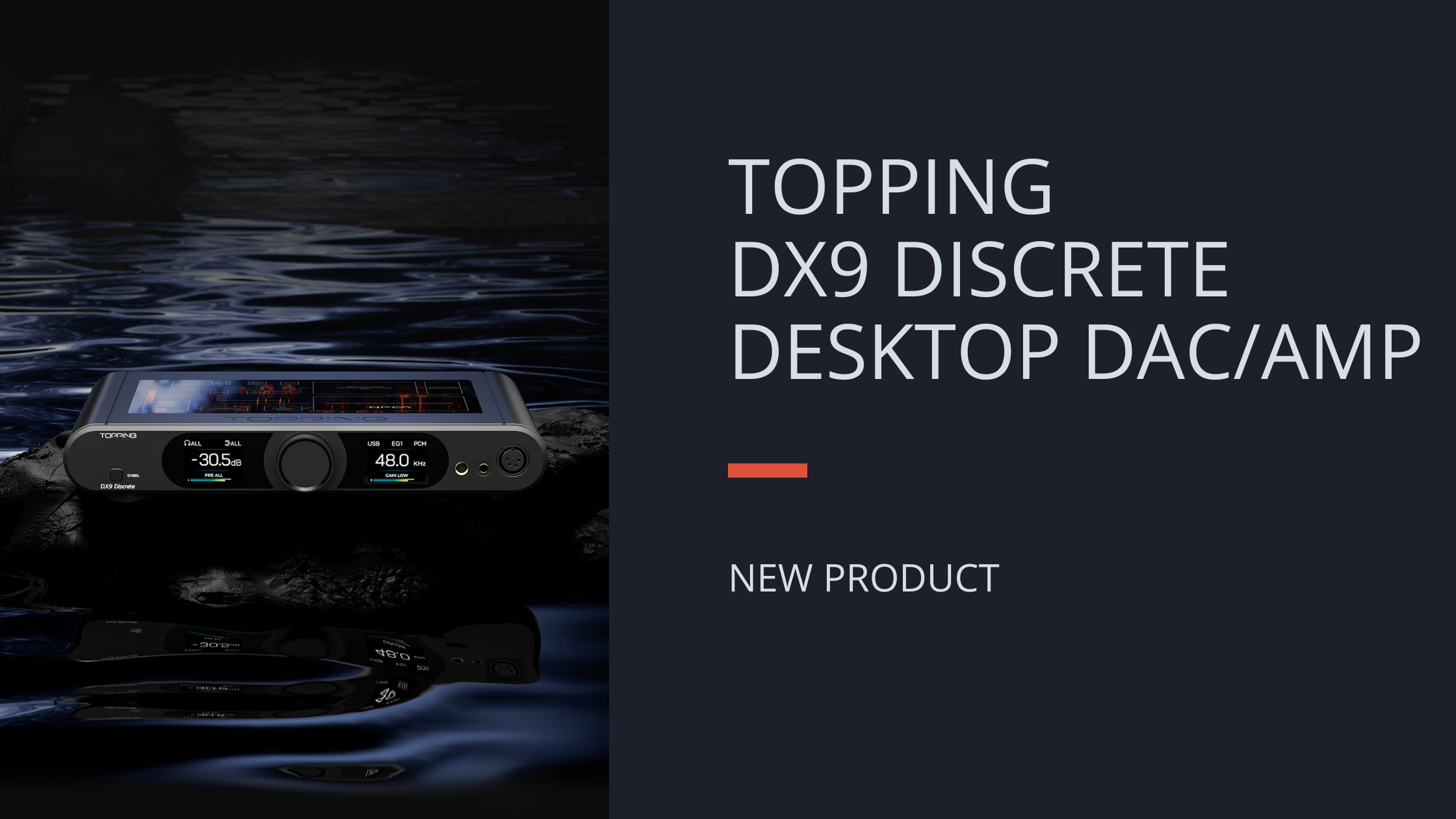 New: TOPPING DX9 Discrete Desktop DAC/Amp