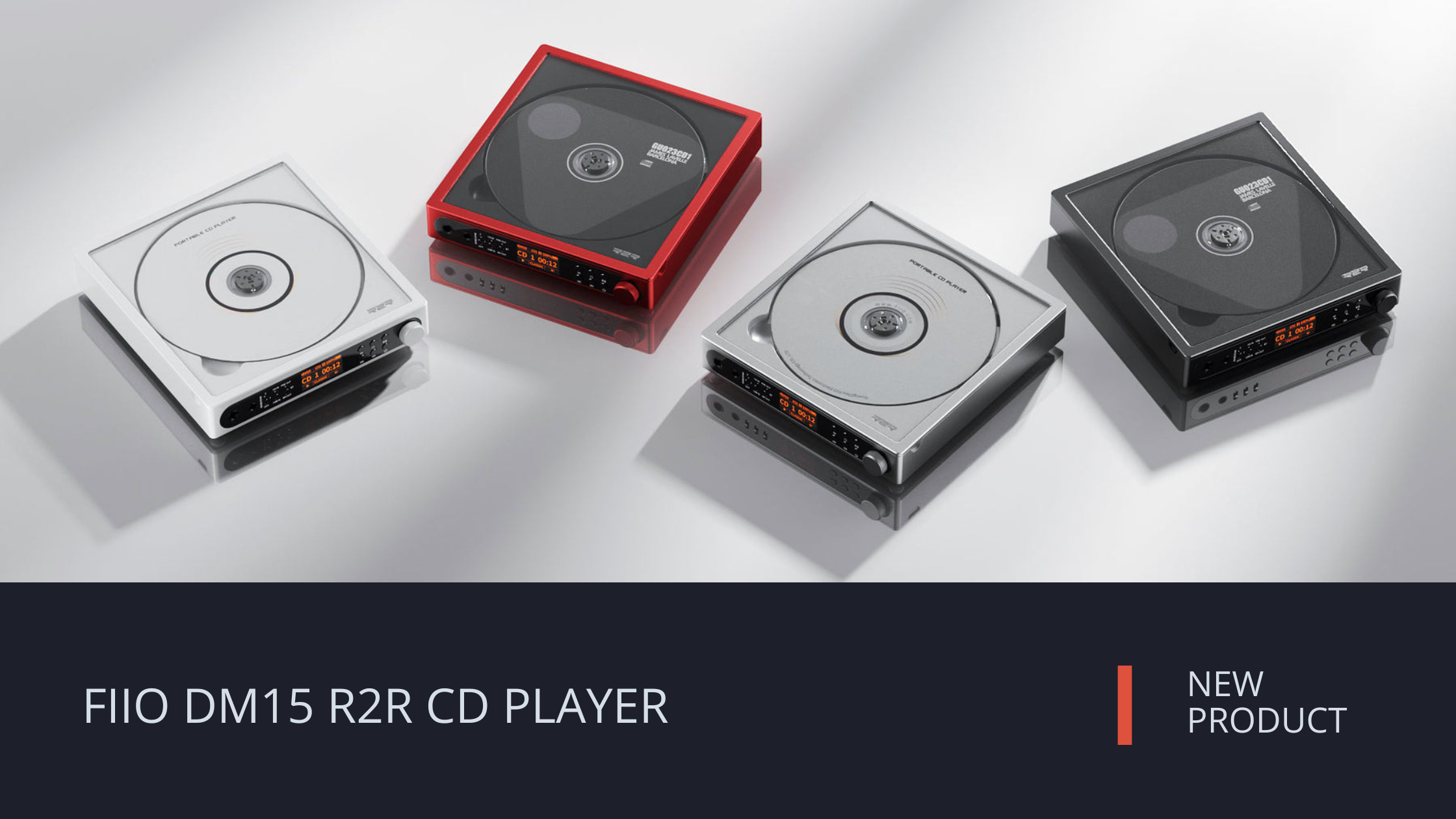 NEW FROM FIIO: DM15 R2R CD PLAYER