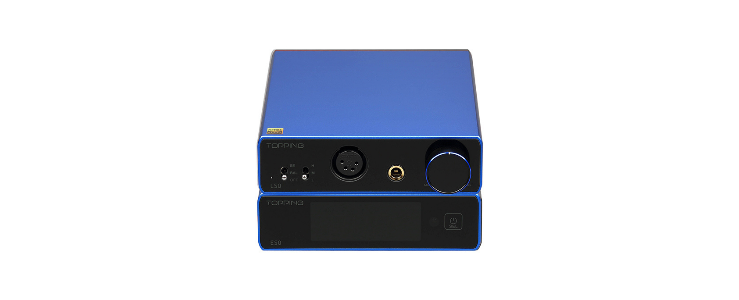 TOPPING L50 Amp, E50 DAC Now Available on Apos Audio