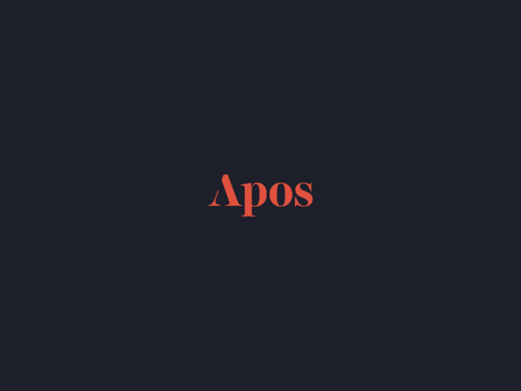 The Apos Audio Logo
