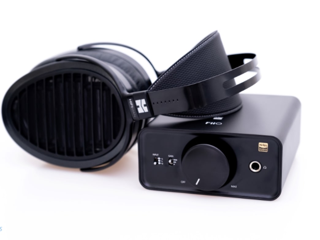 The FiiO K5 Pro and a HIFIMAN Arya