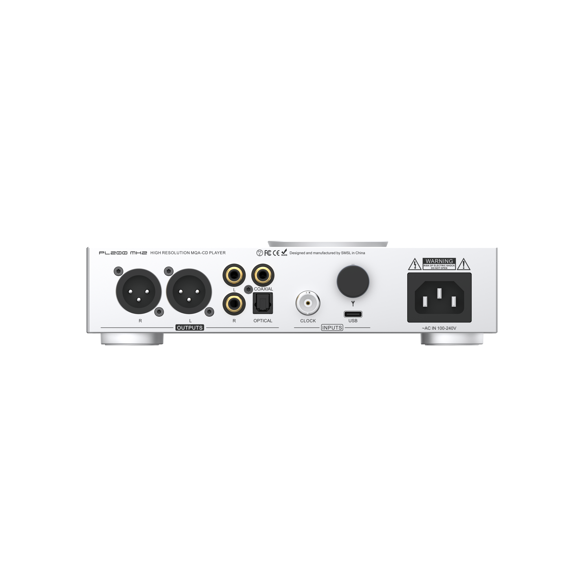 SMSL PL200 MkII All-in-One CD Player/ DAC/ Amp