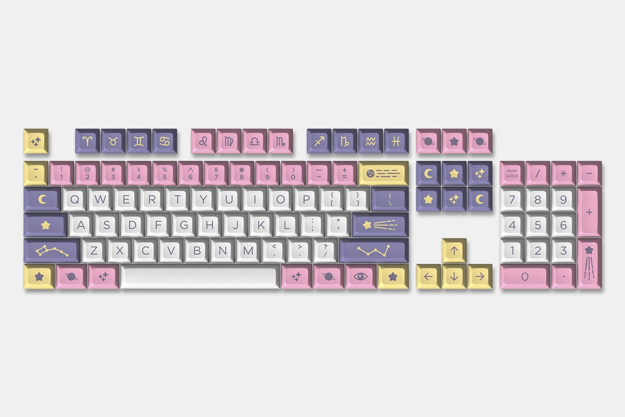 DSA Astrolokeys Keycap Set