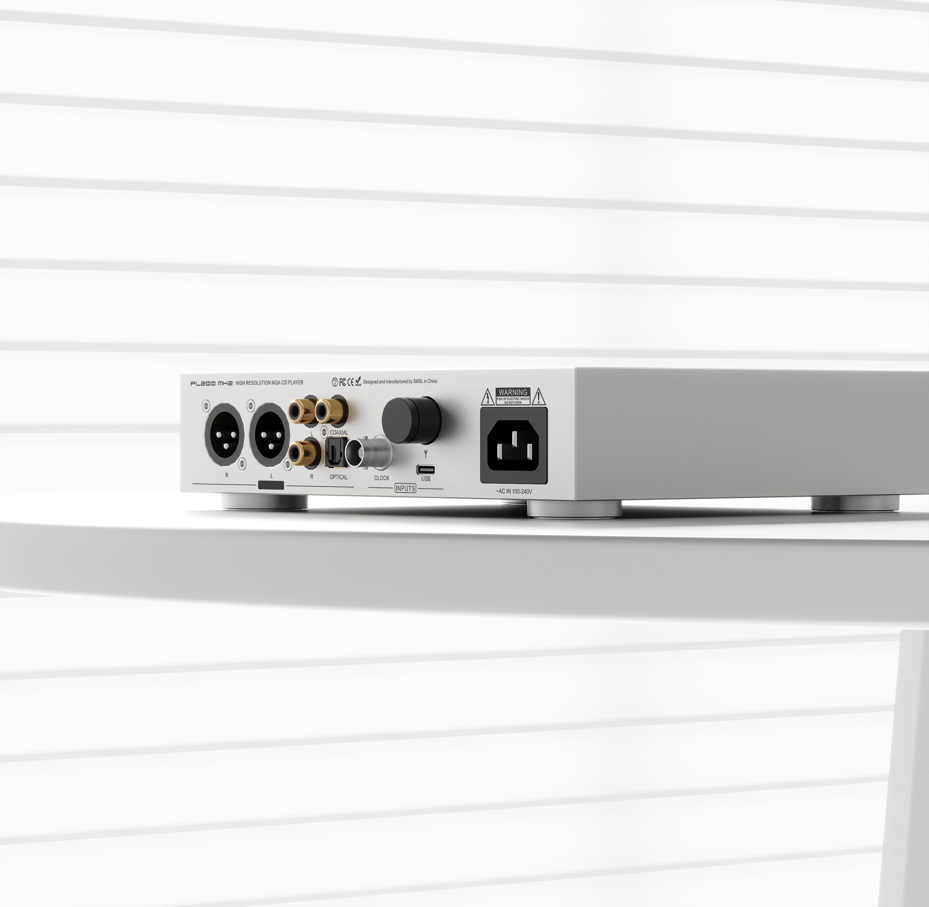SMSL PL200 MkII All-in-One CD Player/ DAC/ Amp