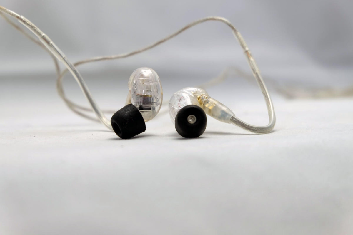 Memory Foam Isolation Earphone Tips Black - Gemini 3mm