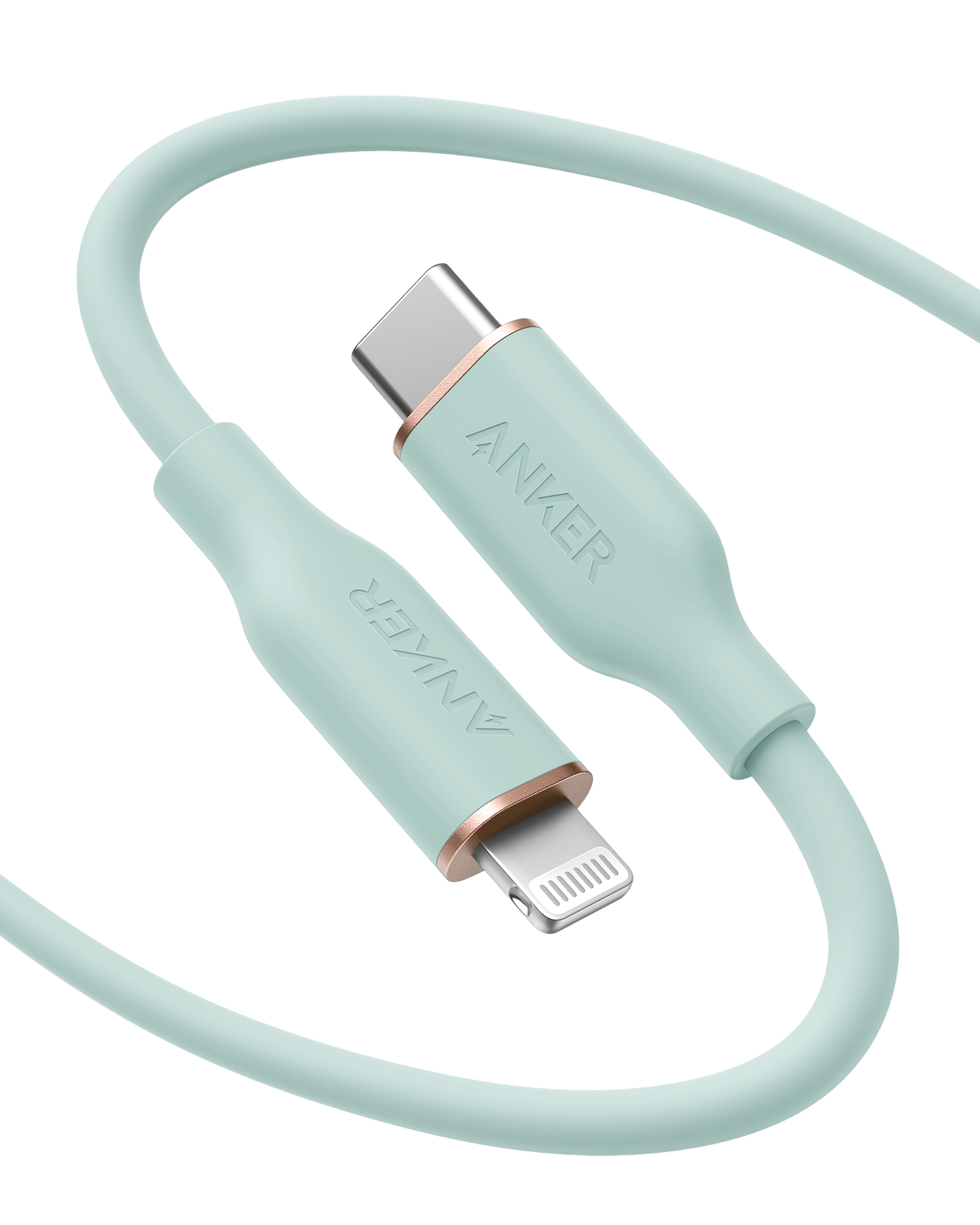 Anker 641 USB-C to Lightning Cable (Flow, Silicone)