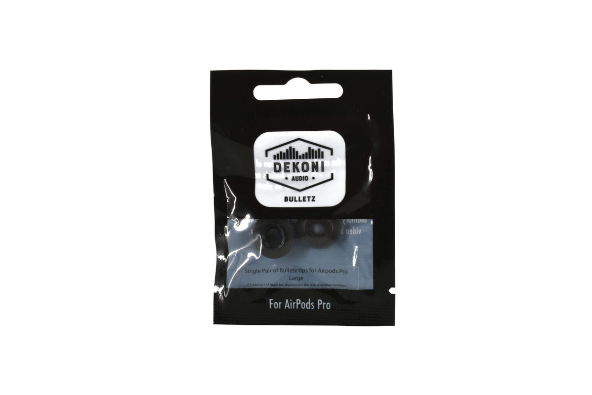Apos Audio Dekoni Accessory Memory Foam Earphone Tips for the Apple Airpods Pro & Airpods Pro 2