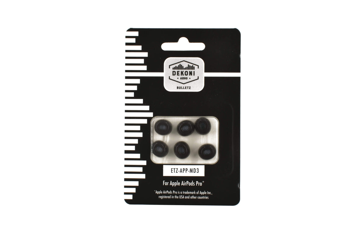 Memory Foam Earphone Tips for the Apple Airpods Pro & Airpods Pro 2
