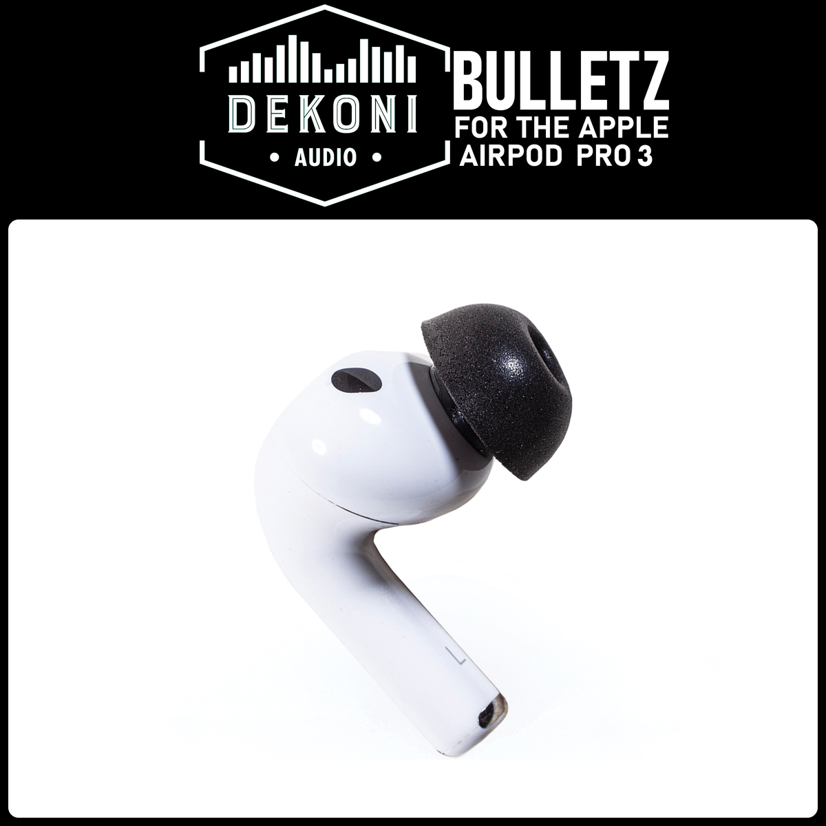 Memory Foam Earphone Tips for the Apple Airpods Pro 3