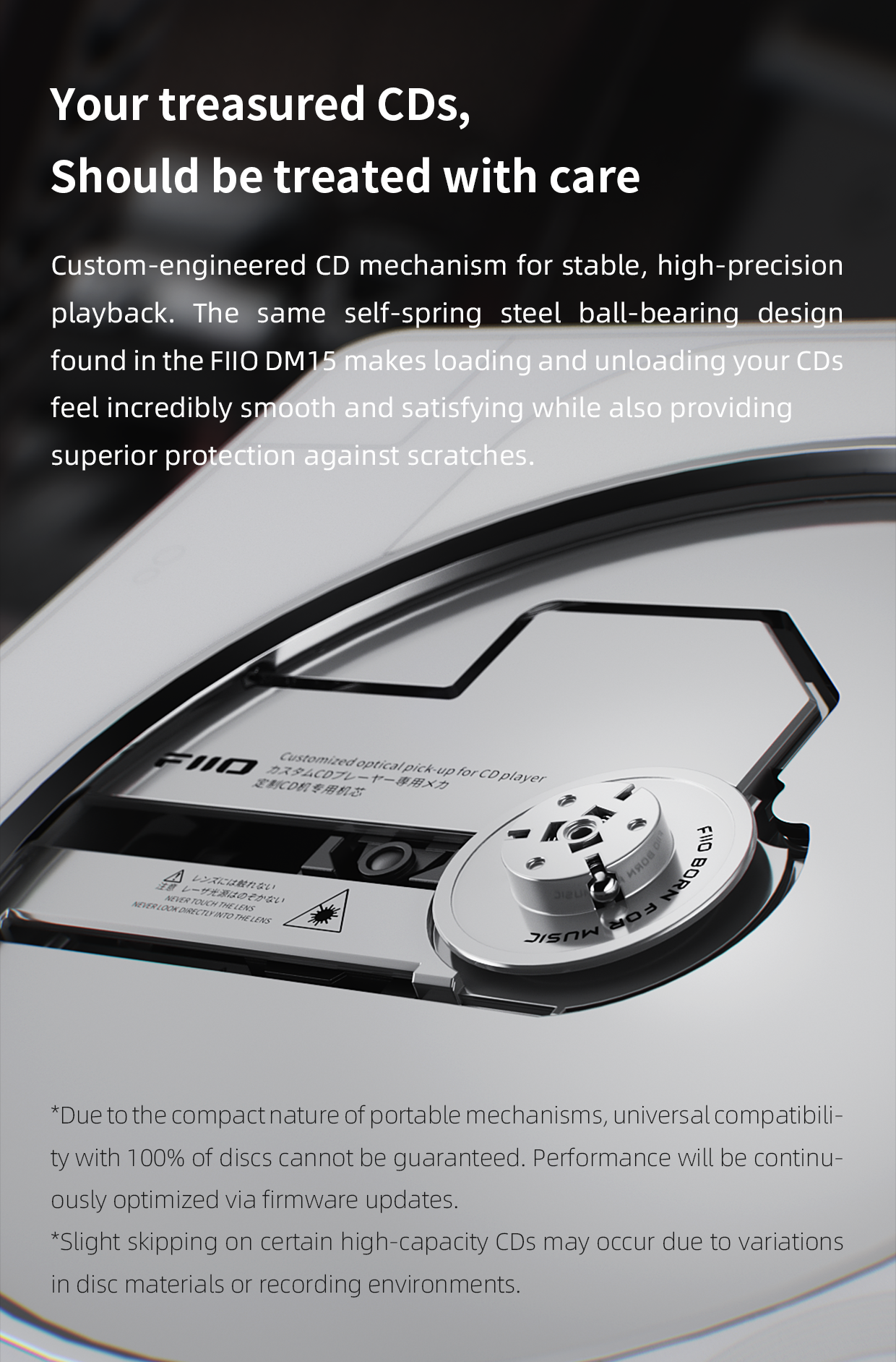FiiO Snowsky Beatbox Multifunctional Portable CD Speaker