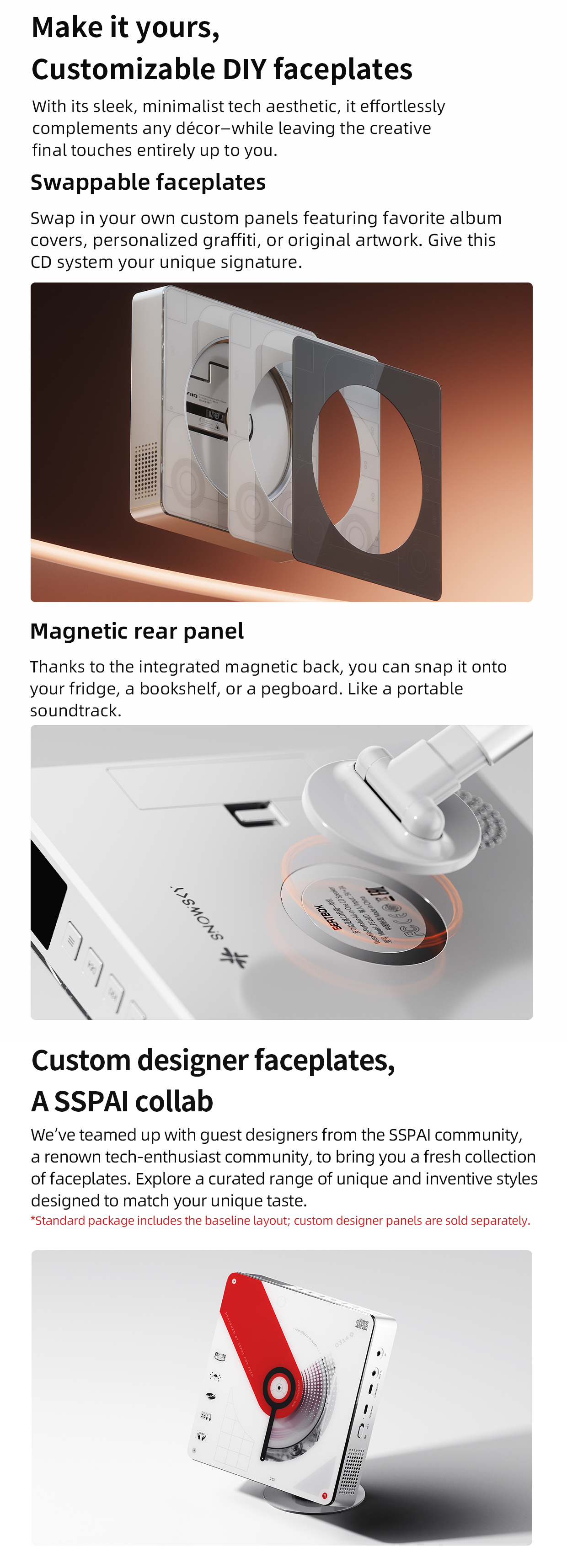 FiiO Snowsky Beatbox Multifunctional Portable CD Speaker