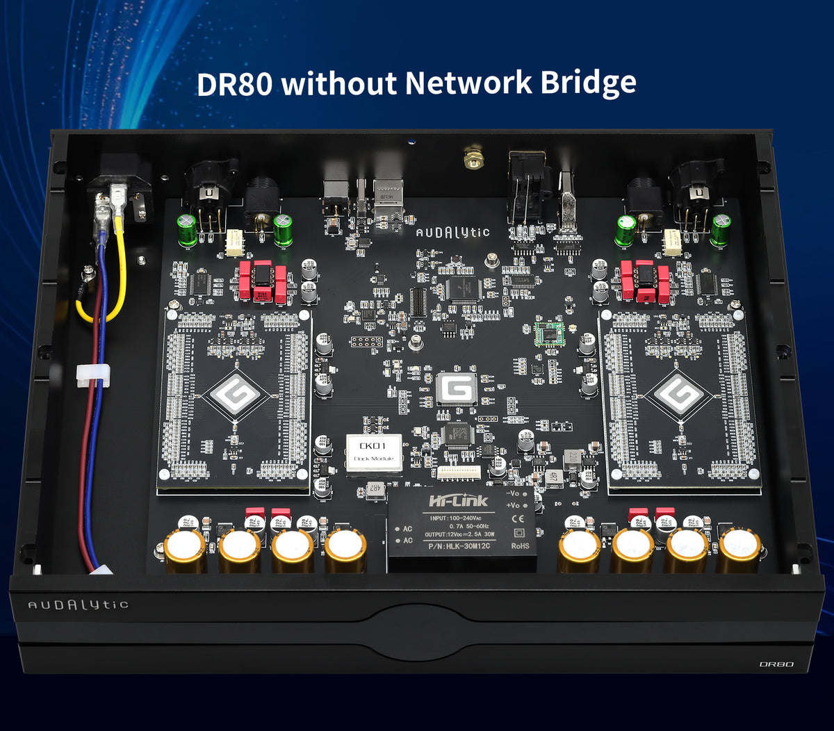 Audalytic DR80/DR80n Discrete R2R Streamer DAC
