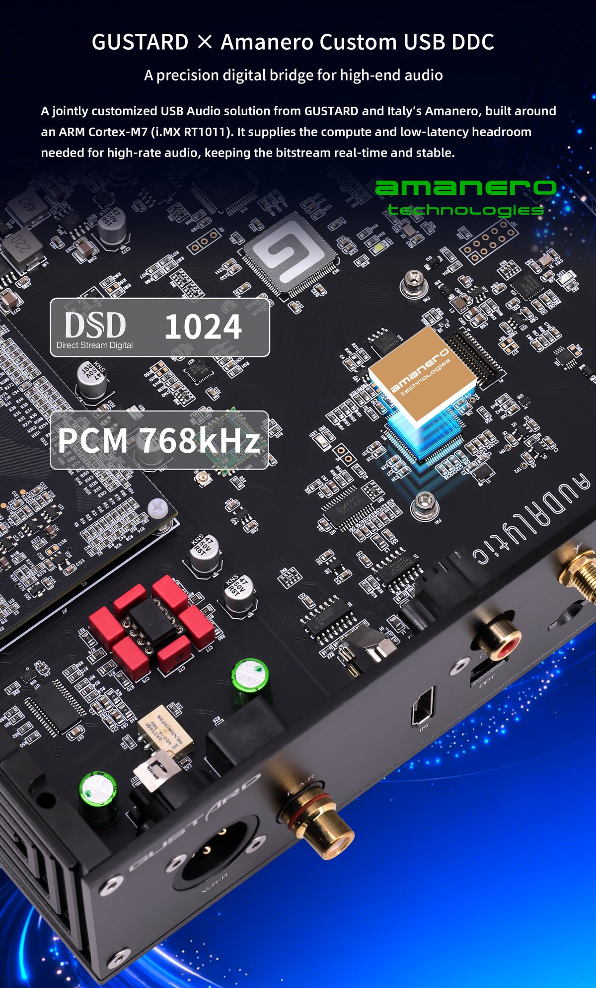 Audalytic DR80/DR80n Discrete R2R Streamer DAC