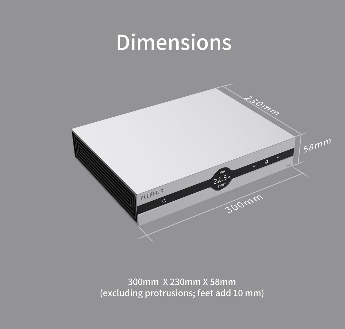Audalytic DR80/DR80n Discrete R2R Streamer DAC