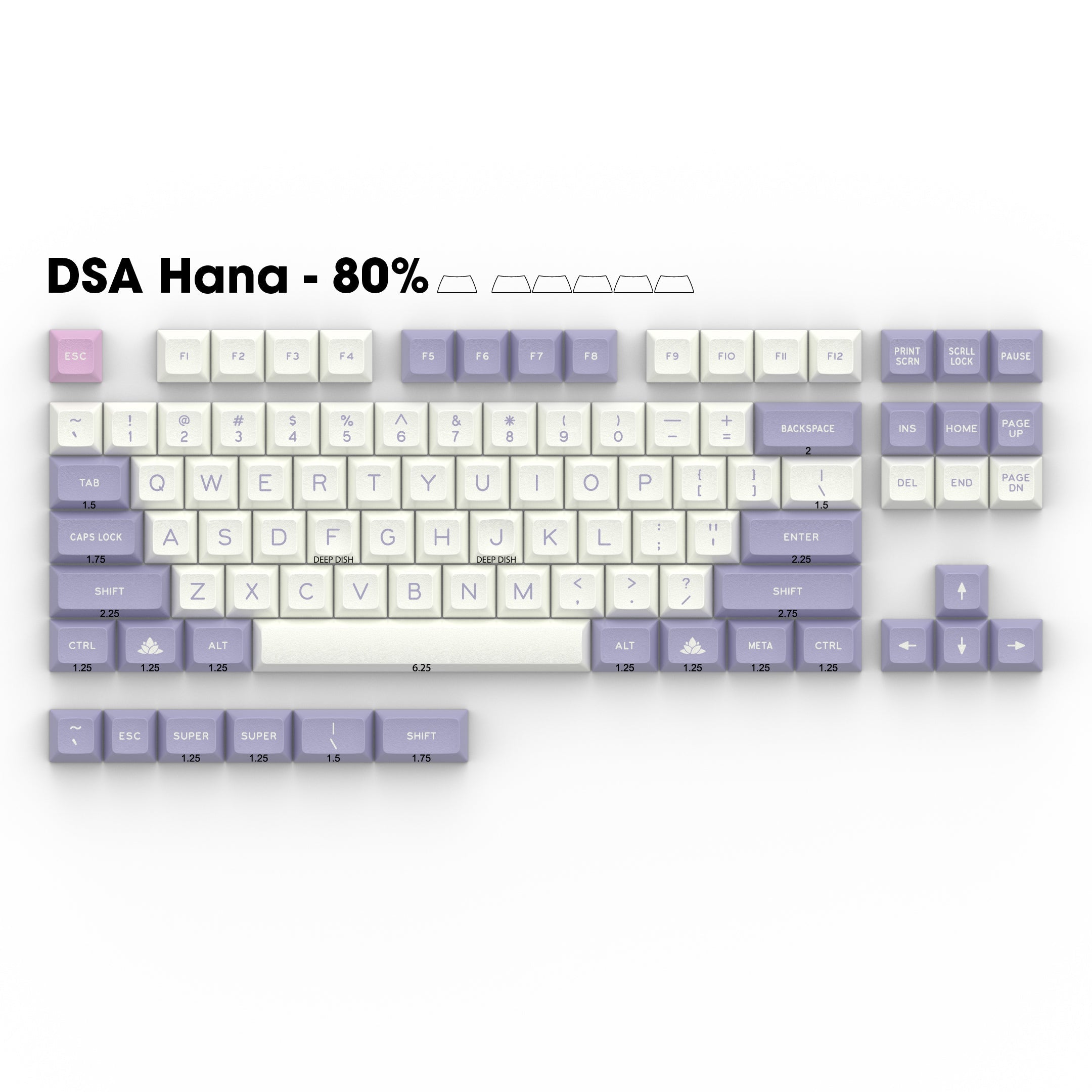 DSA Hana Keycap Set