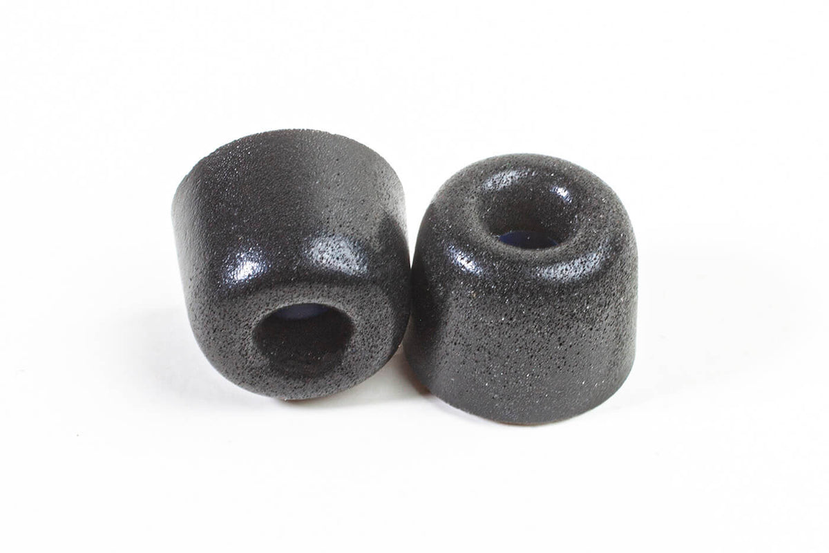 Memory Foam Isolation Earphone Tips Black 4.9mm Mercury