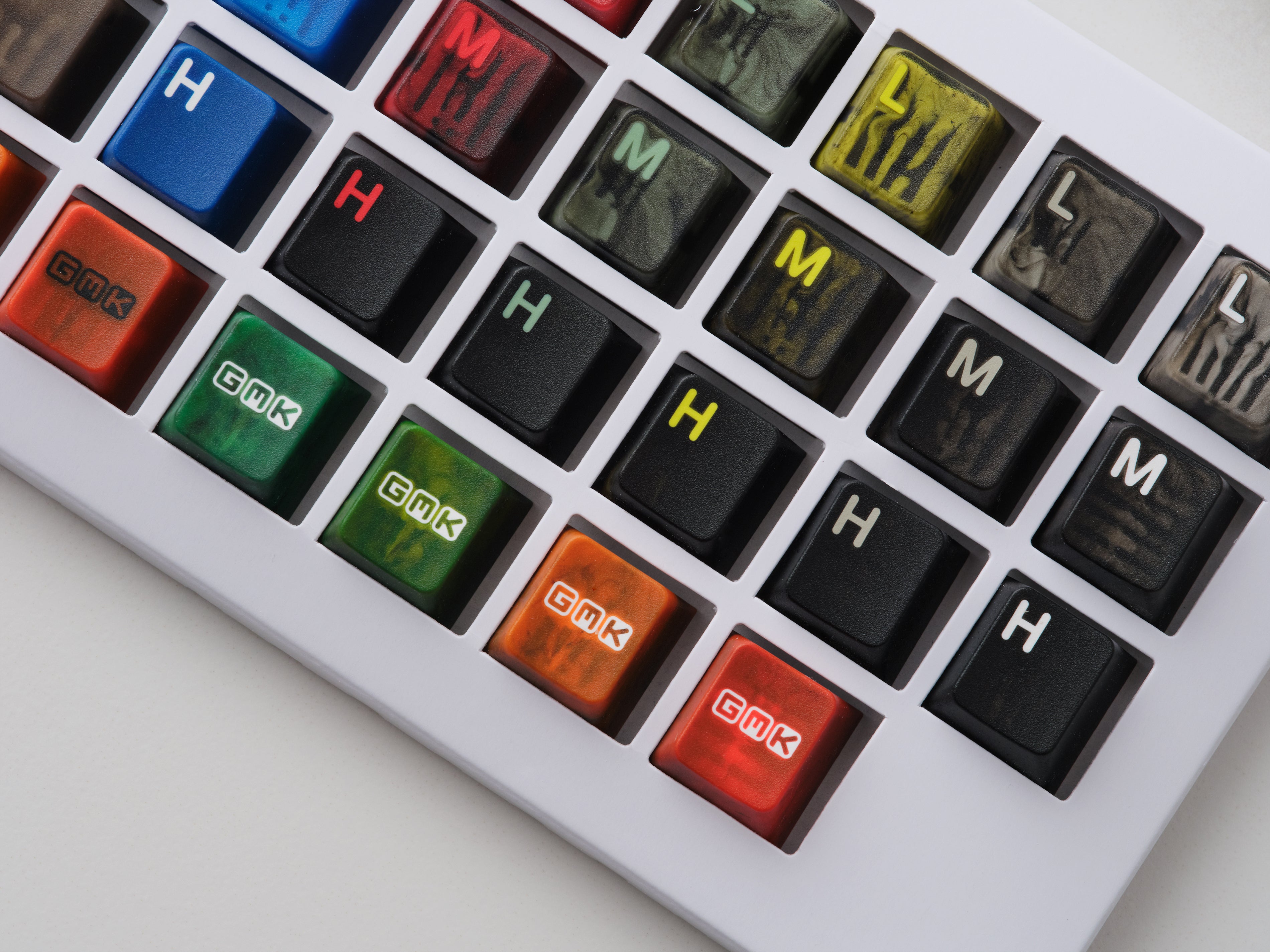 GMK Special Effect Sample Keycaps