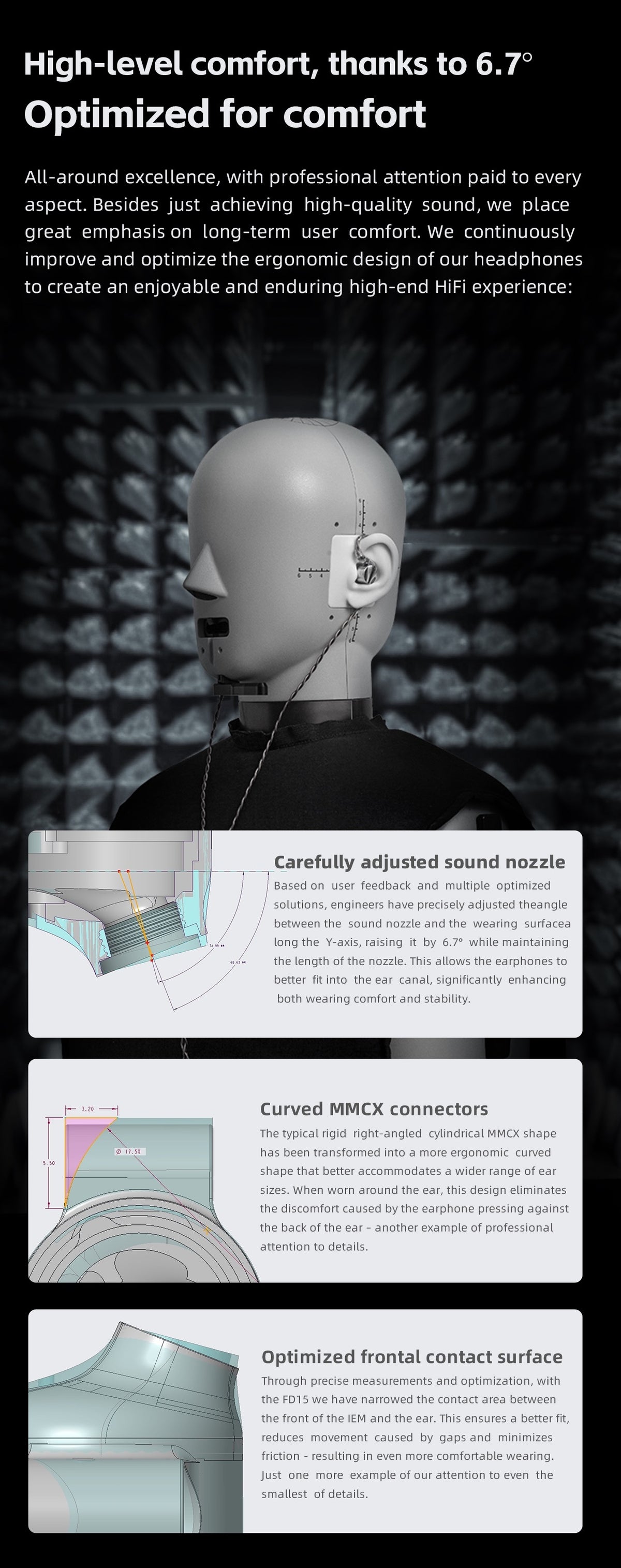 FiiO FD15 Dynamic Driver In-Ear Monitors (IEMs)