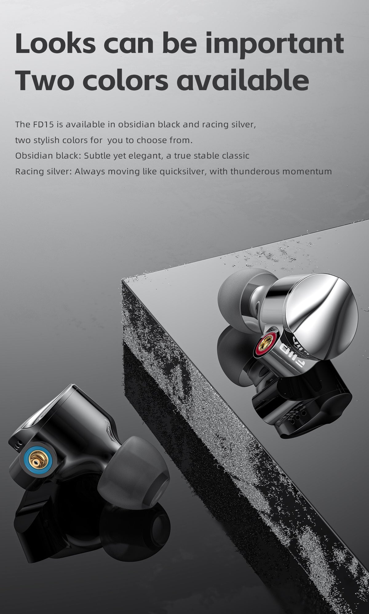 FiiO FD15 Dynamic Driver In-Ear Monitors (IEMs)