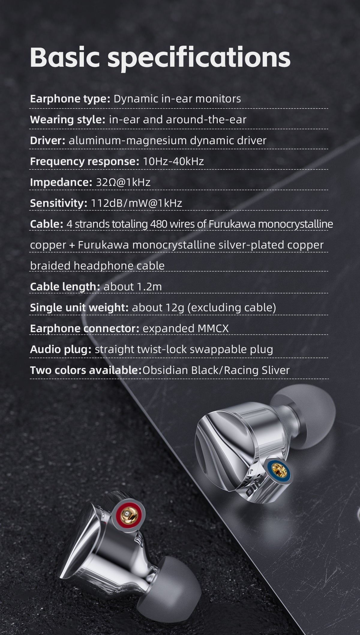 FiiO FD15 Dynamic Driver In-Ear Monitors (IEMs)
