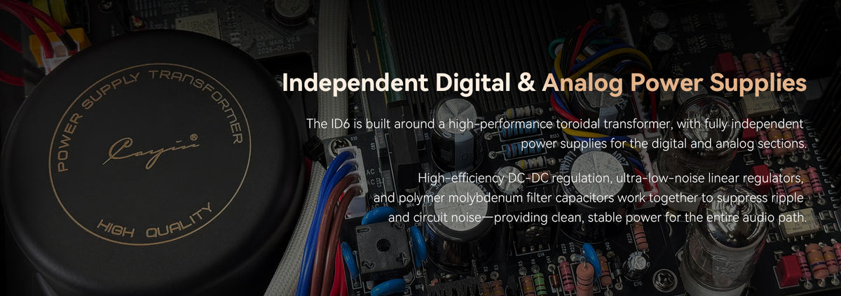 Cayin ID6 Streamer DAC and Headphone Amplifier