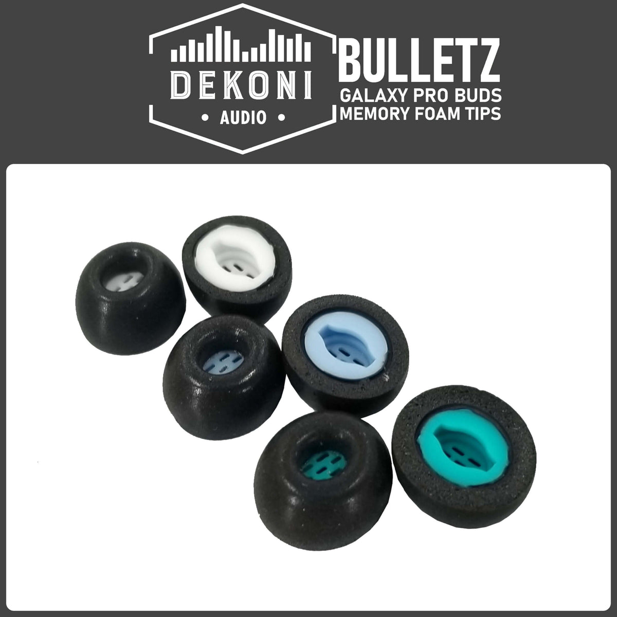 Memory Foam IEM Tips Black - Samsung Galaxy Buds Pro