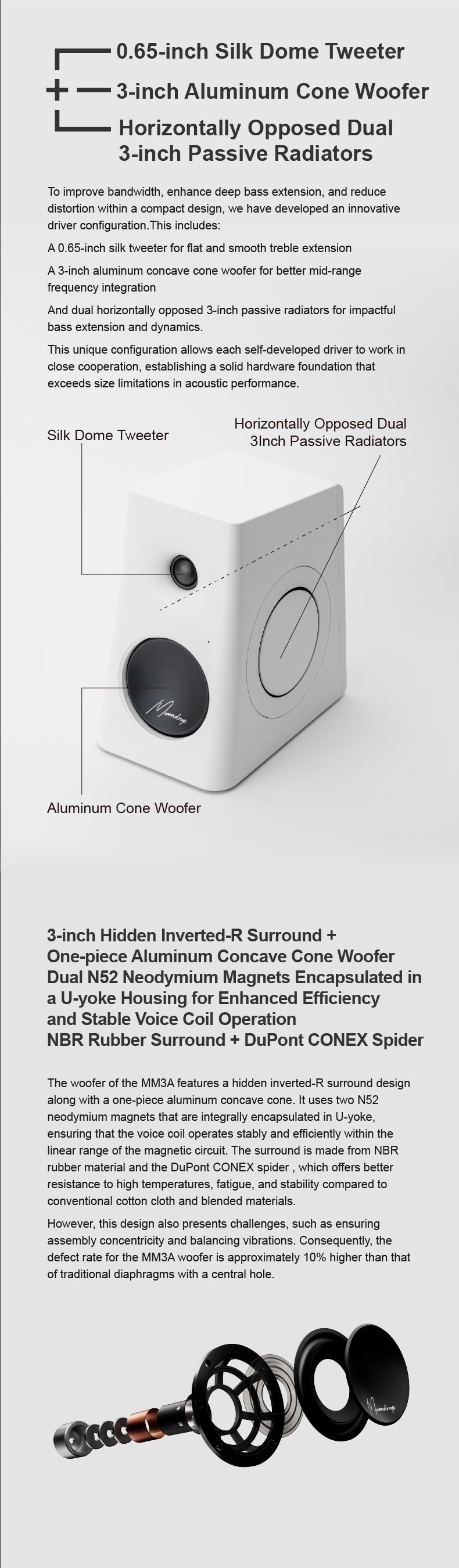 Moondrop MM3A Active Desktop Speakers