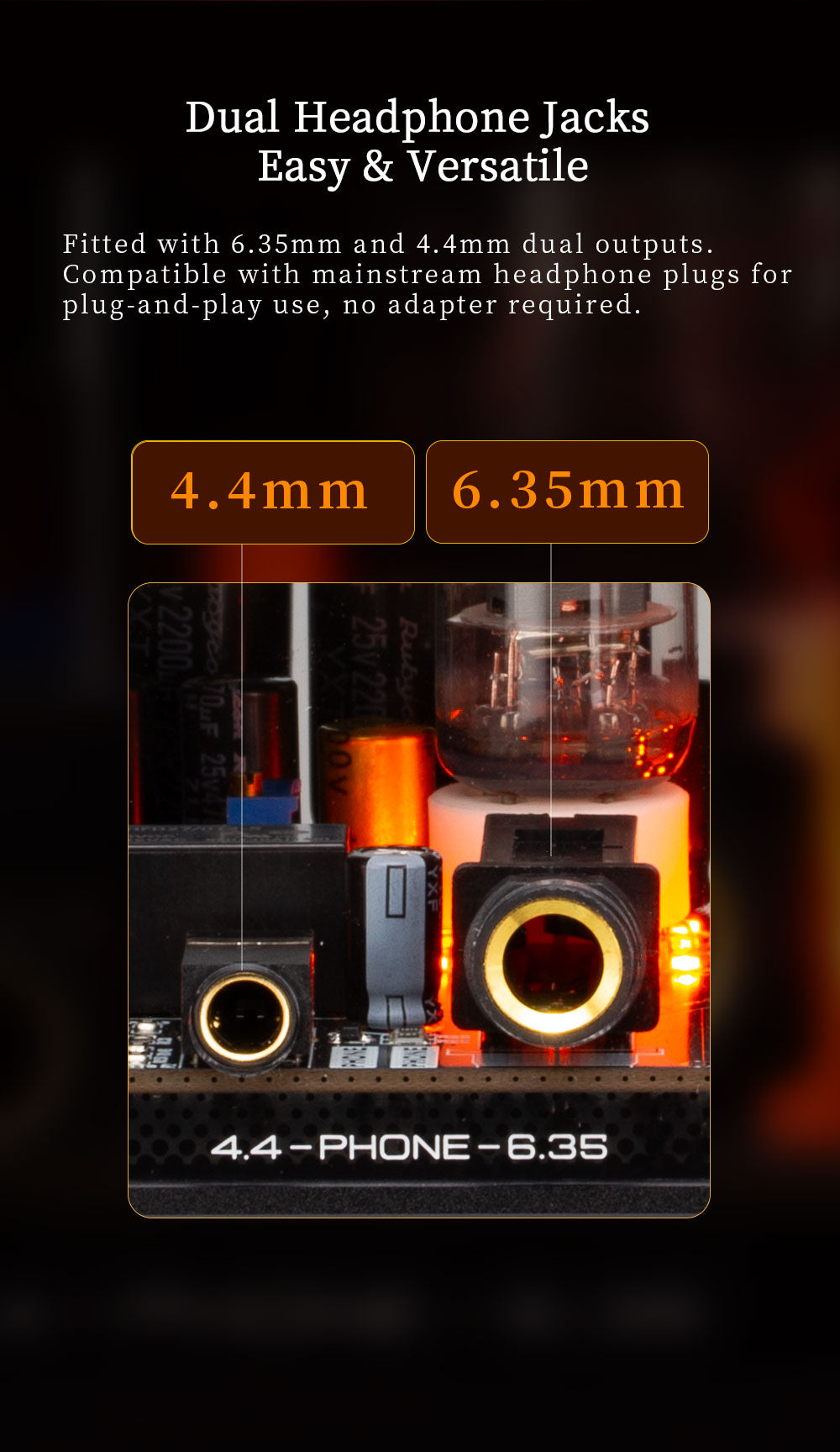 xDuoo MT-02 Hybrid Tube Headphone Amplifier