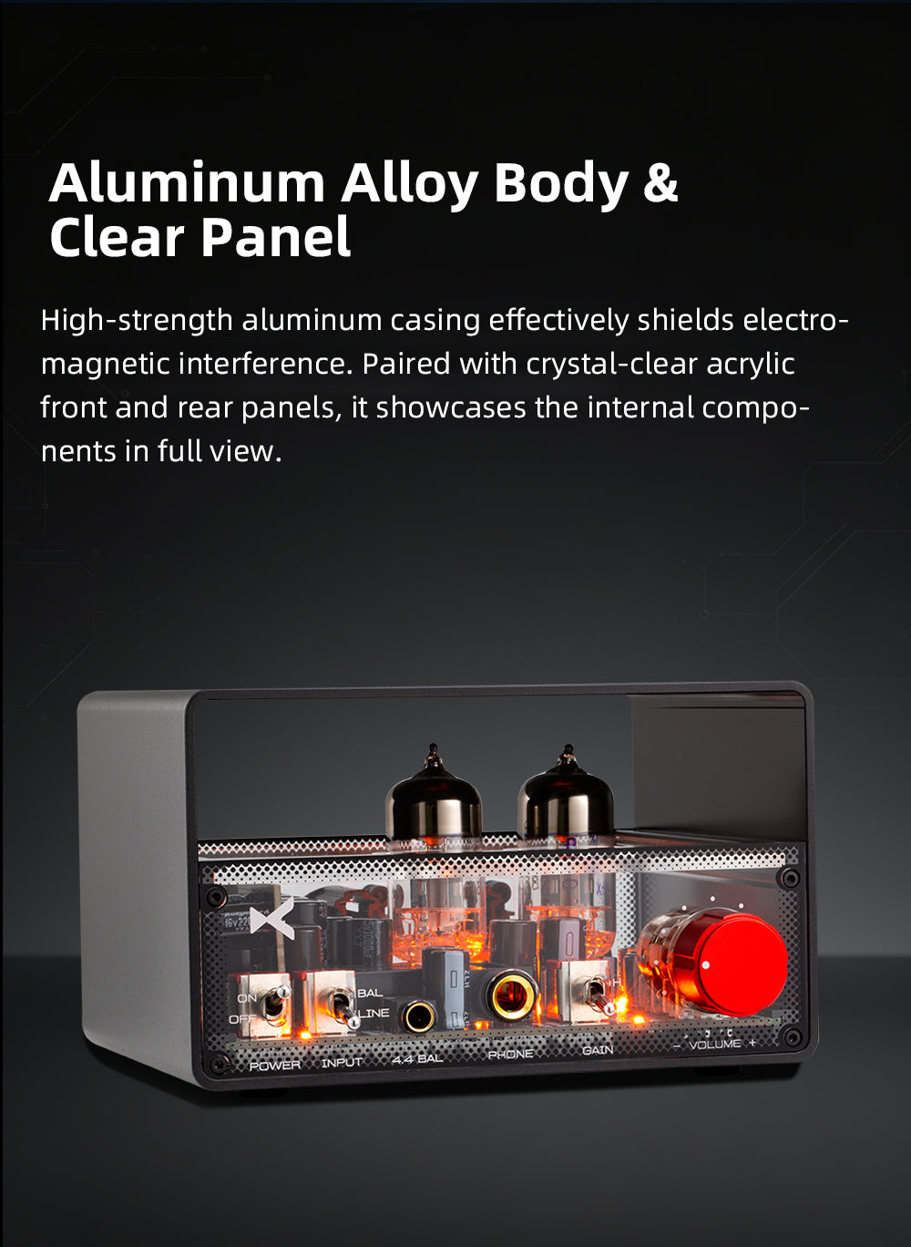 xDuoo MT-04 Balanced Tube Headphone Amplifier