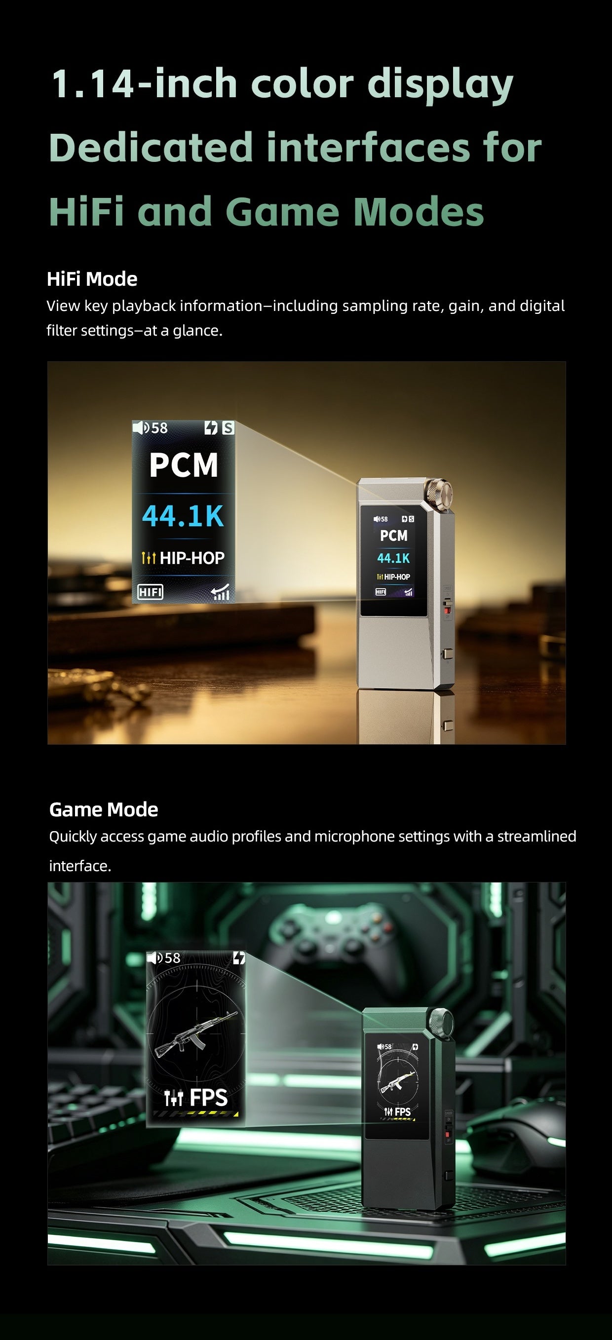 FIIO QX11 Portable DAC/Amp