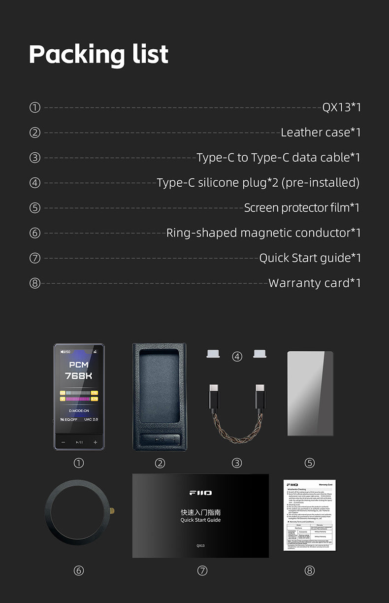 FiiO QX13 Portable DAC/Amp