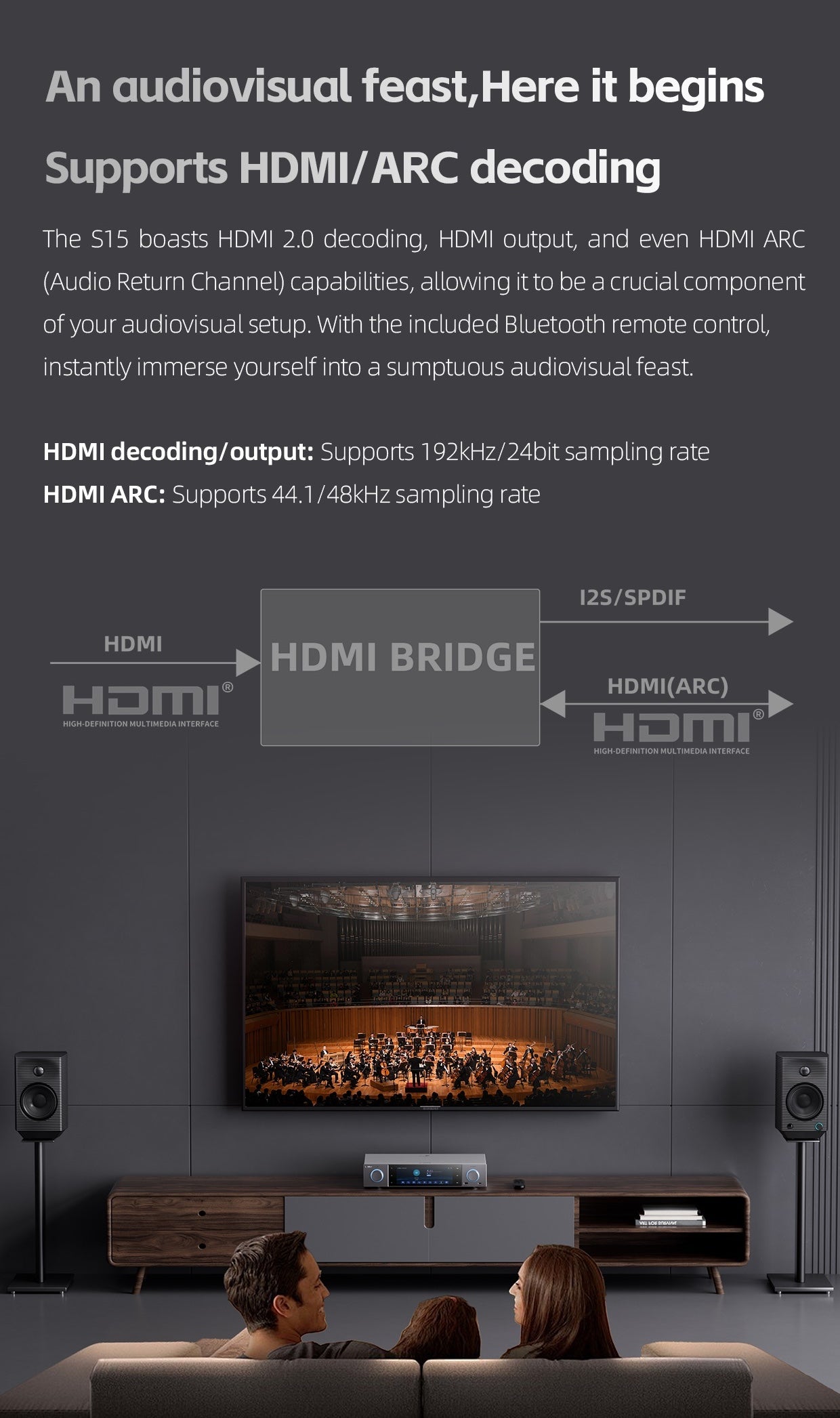 FIIO S15 Desktop High-Res Audio Streamer