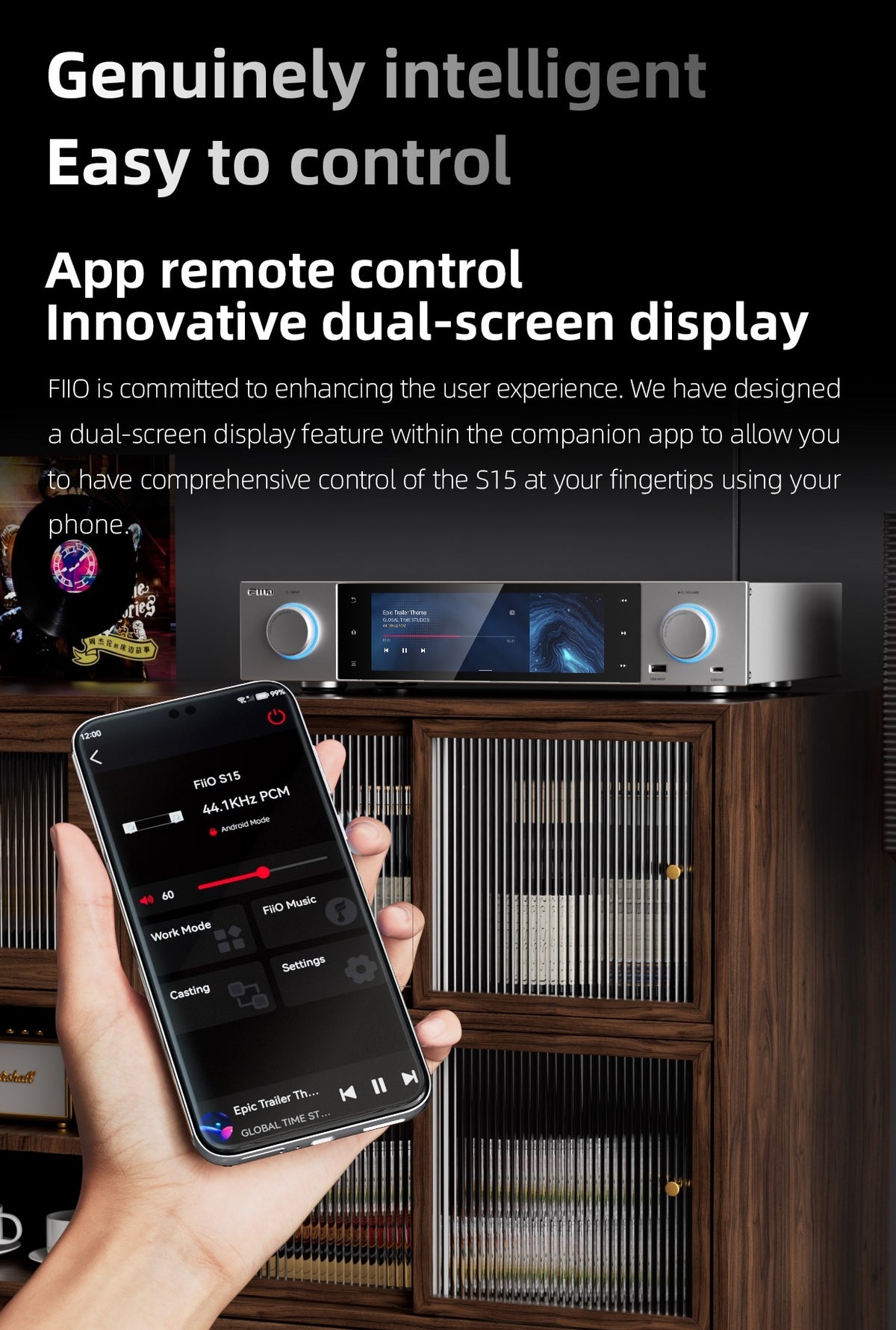 FIIO S15 Desktop High-Res Audio Streamer