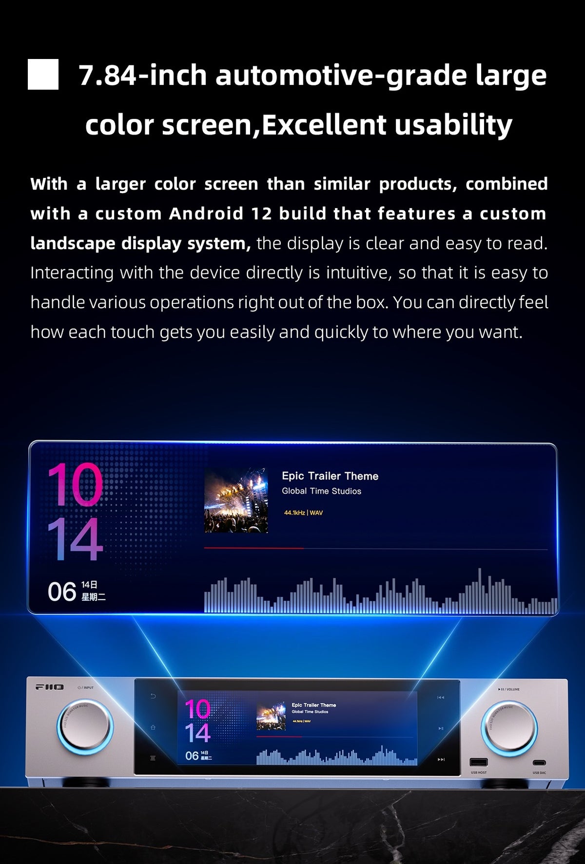 FIIO S15 Desktop High-Res Audio Streamer