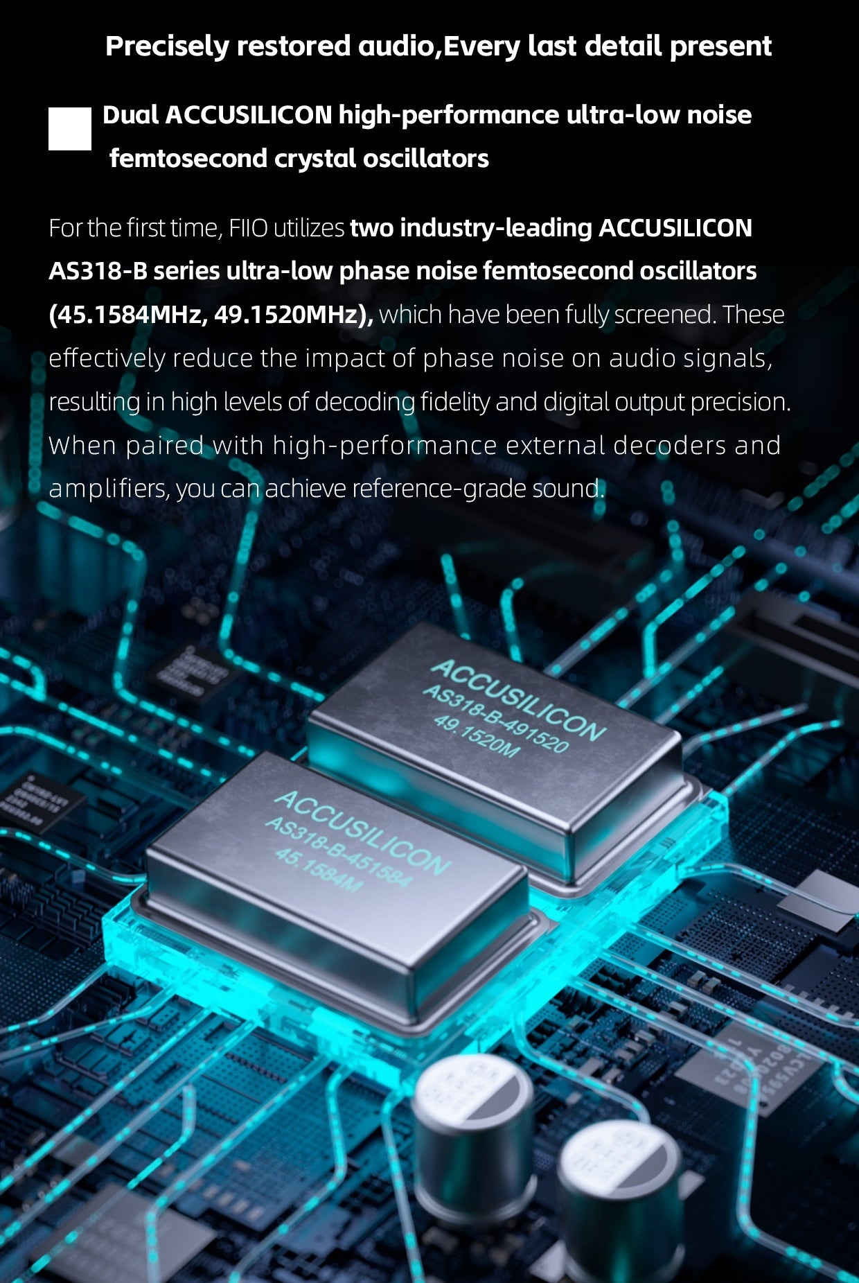FIIO S15 Desktop High-Res Audio Streamer