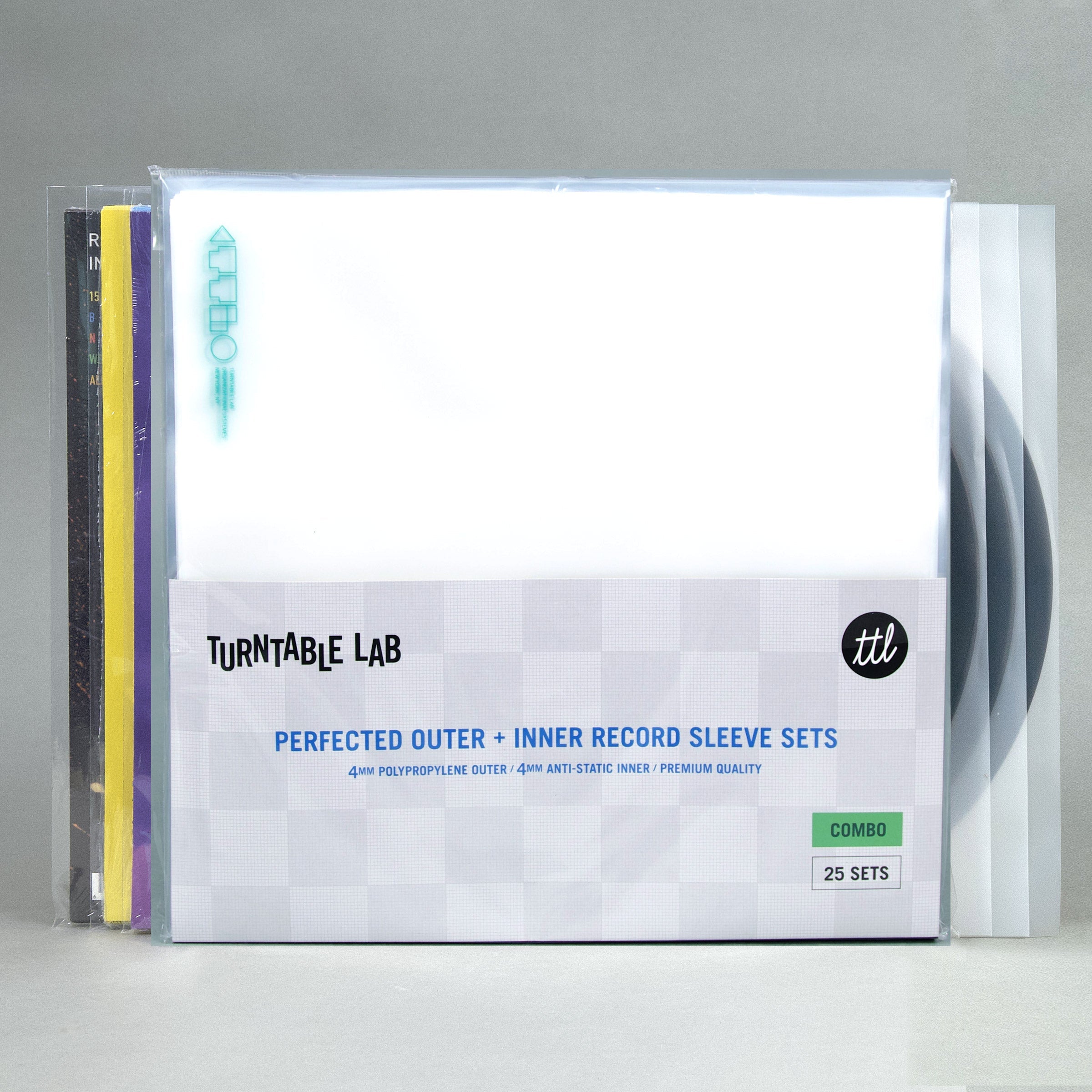 Turntable Lab: Perfected Outer / Inner Record Sleeves Combo Pack