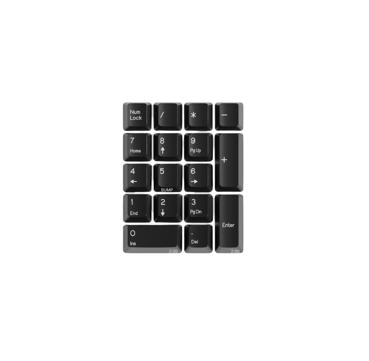DCS Black & White Keycap Set