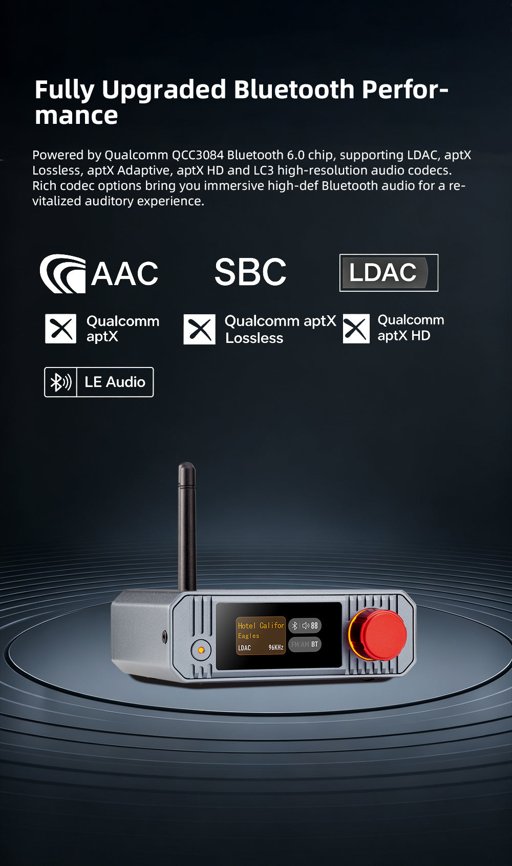 xDuoo XQ-60 Bluetooth & Radio Decoder