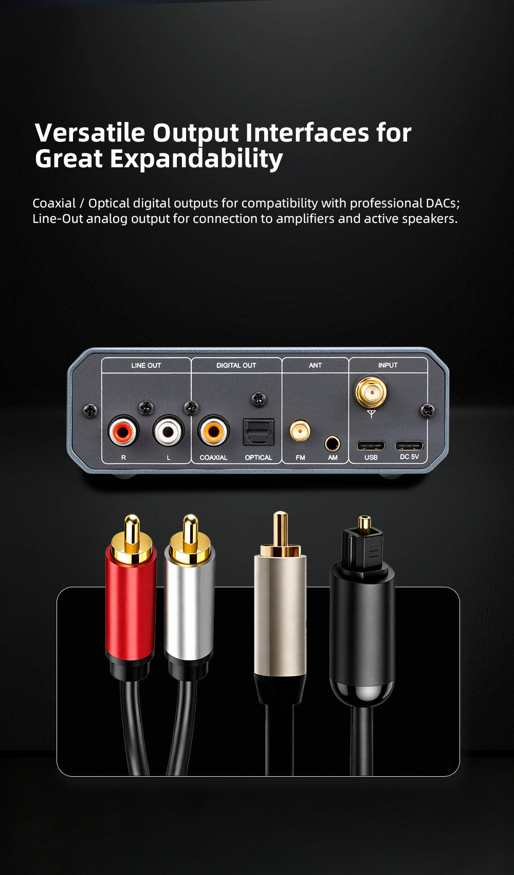 xDuoo XQ-60 Bluetooth & Radio Decoder