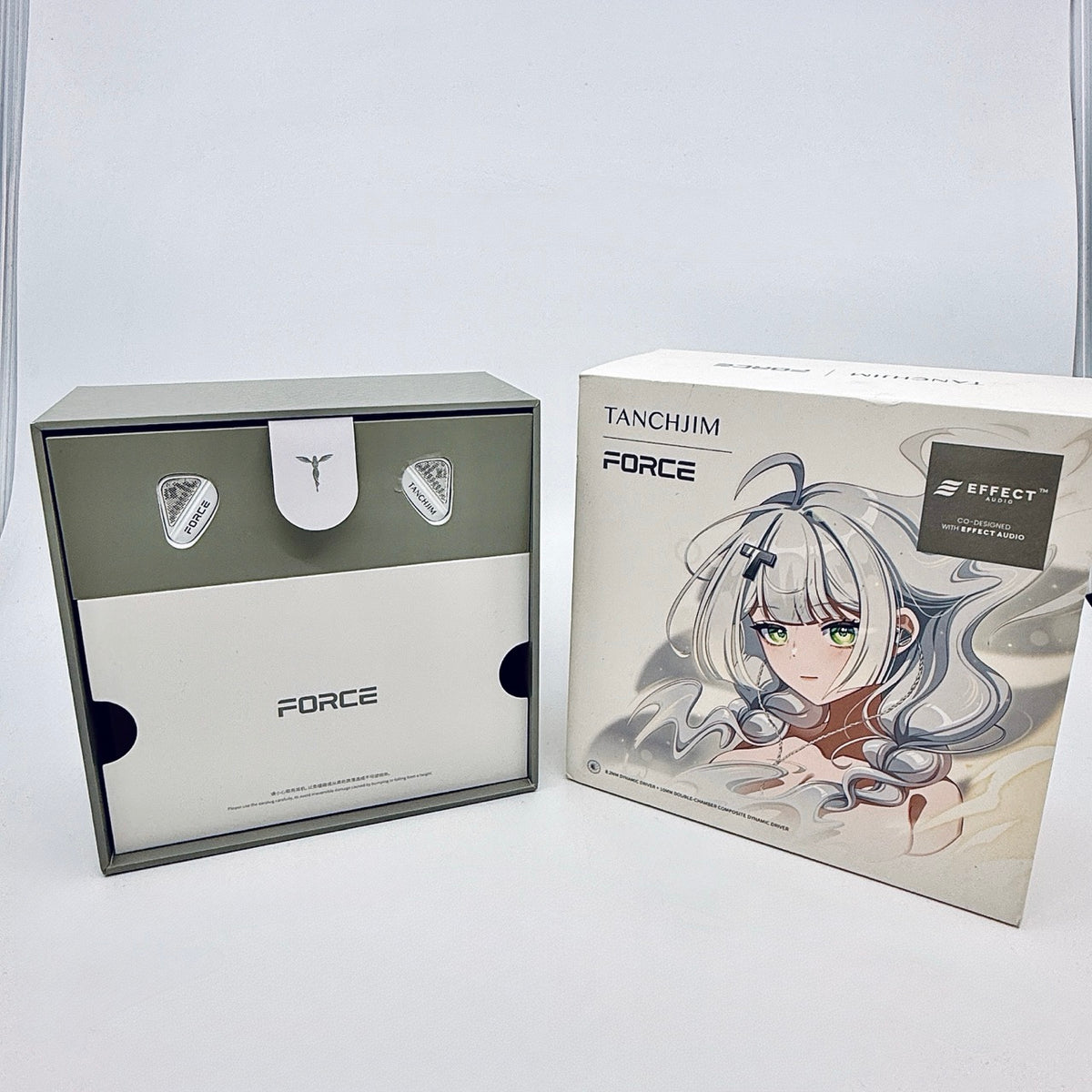 Apos Audio Addsoap Earphone / In-Ear Monitor (IEM) TANCHJIM x Effect Audio FORCE Dual Dynamic Driver Flagship In-Ear Headphone