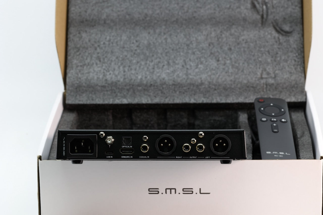 Apos Audio Addsoap Headphone DAC/Amp S.M.S.L DL100 Audio Decoder DAC Earphone Amplifier with HDMI ARC