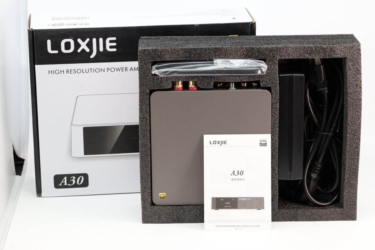 Apos Audio Addsoap Speaker Amp LOXJIE A30 Desktop Stereo HiFi Power Amplifier & Headphone Amplifier