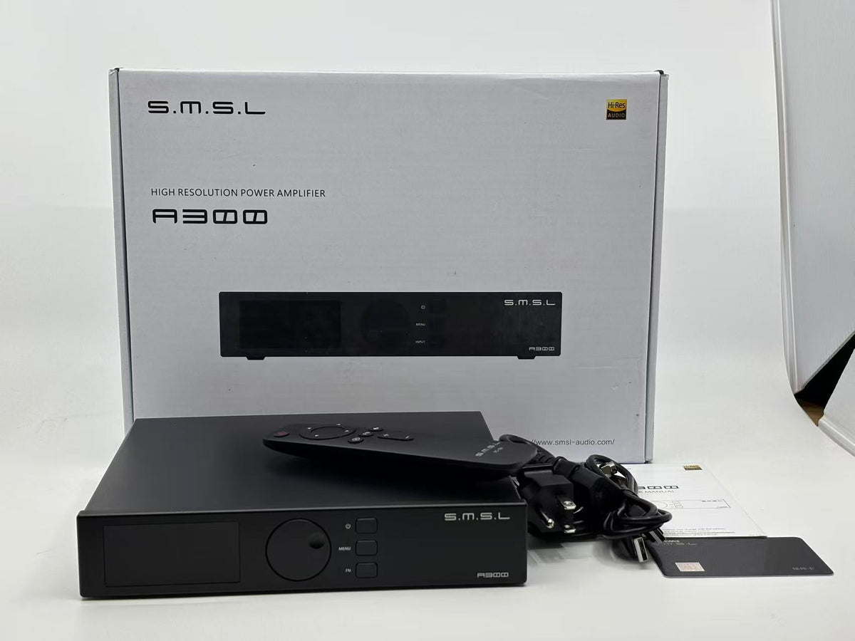 Apos Audio Addsoap Speaker Amp SMSL A300 HiFi Power Amplifier (Addsoap Open Box)