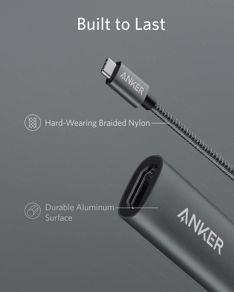 Apos Audio Anker Accessory Anker 310 USB-C Adapter (4K HDMI) Black