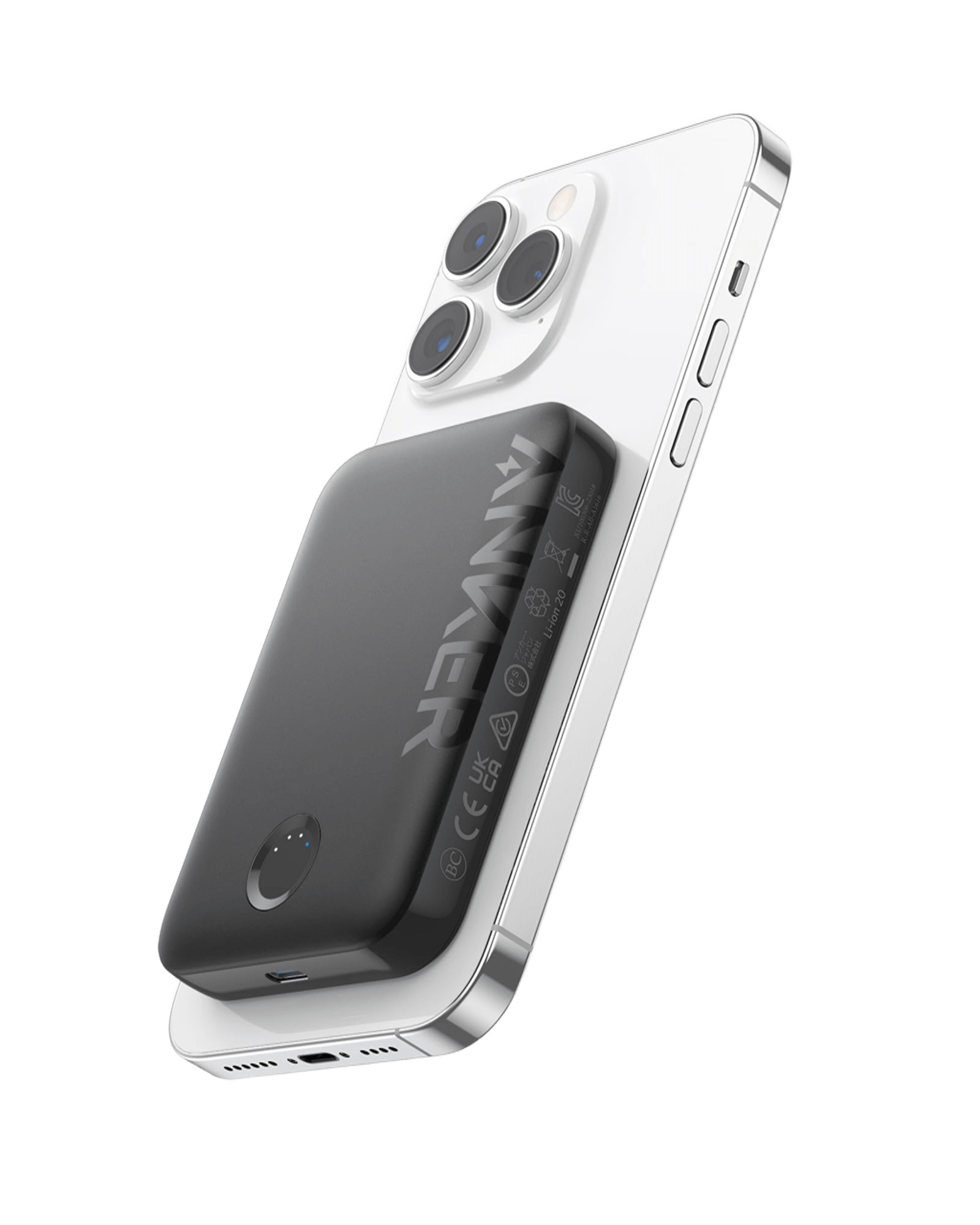 Apos Audio Anker Accessory Anker 321 MagGo Battery (PowerCore Magnetic 5K) Black Stone