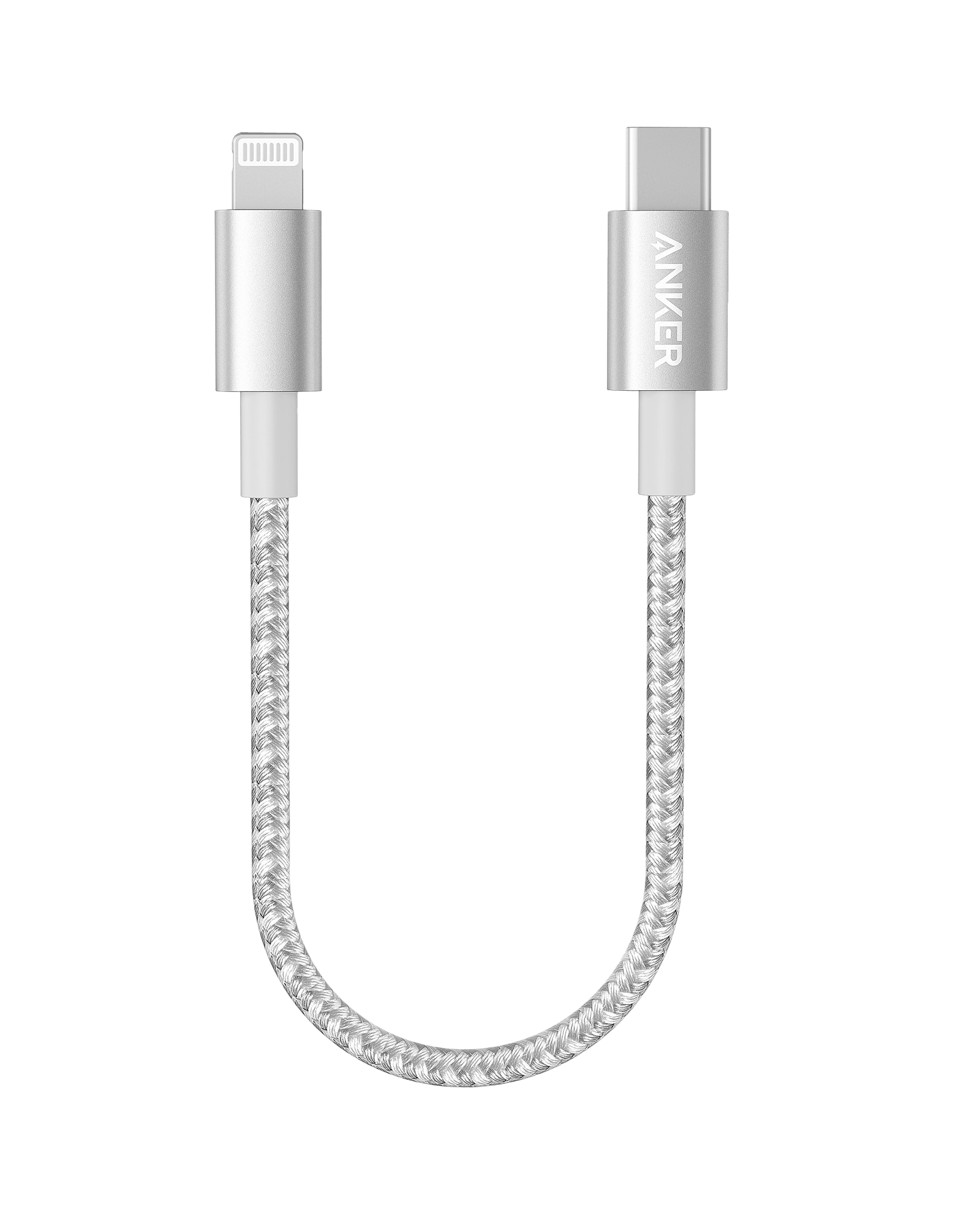 Apos Audio Anker Accessory Anker 331 USB-C to Lightning Cable Silver / 1ft