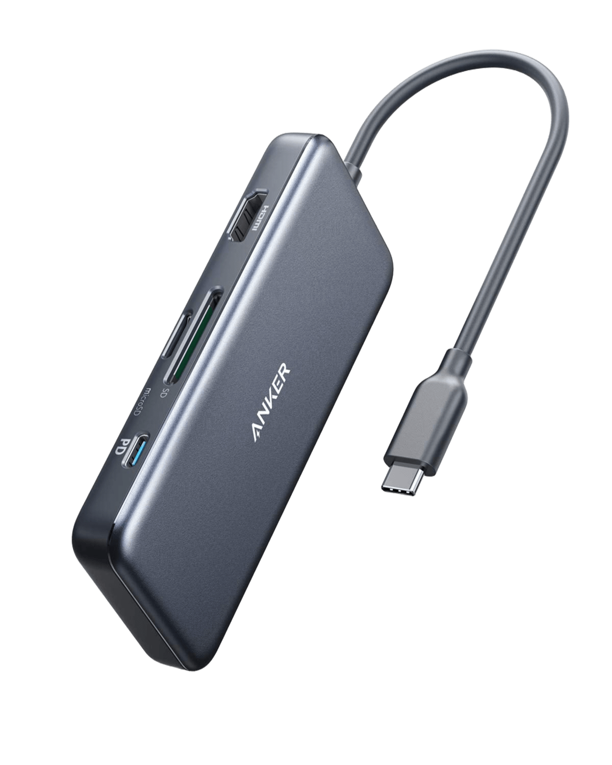 Apos Audio Anker Accessory Anker 341 USB-C Hub (7-in-1) Black