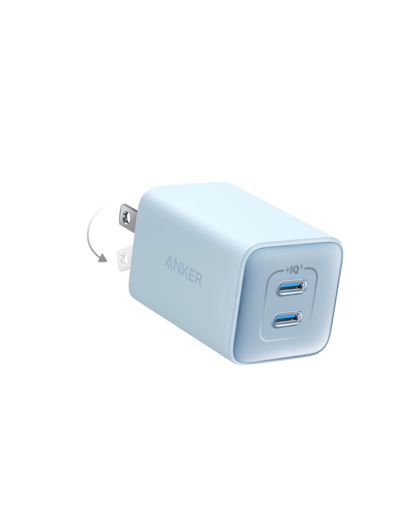 Apos Audio Anker Accessory Anker 523 Charger (Nano 3, 47W) Misty Blue